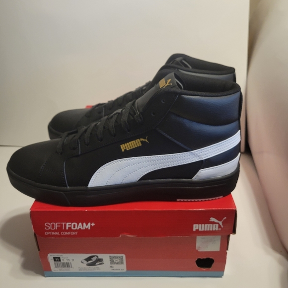 PUMA Men's Serve Pro Lite Mid Sneakers - Picture 15 of 16